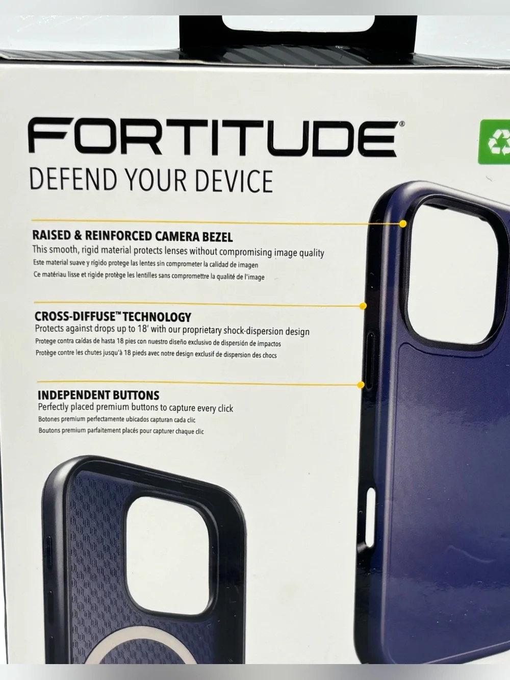 iPhone 16 Pro Case MagSafe Purple 18 Ft Drop Protection Shockproof Protective